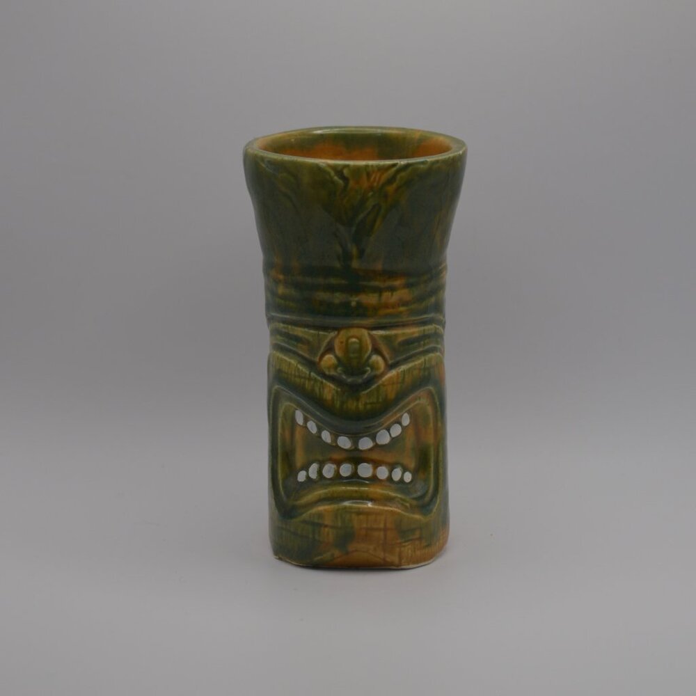 Tiki Farm 2001 Green 5 inch Tiki (Crazy Al Evans Charmer)